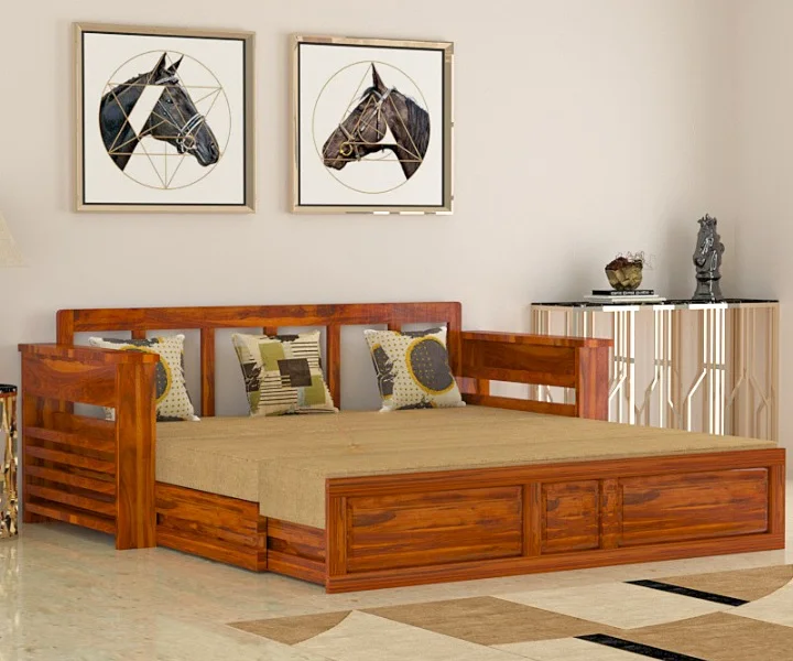 Mendez Sofa Cum Bed With solid wood (3)