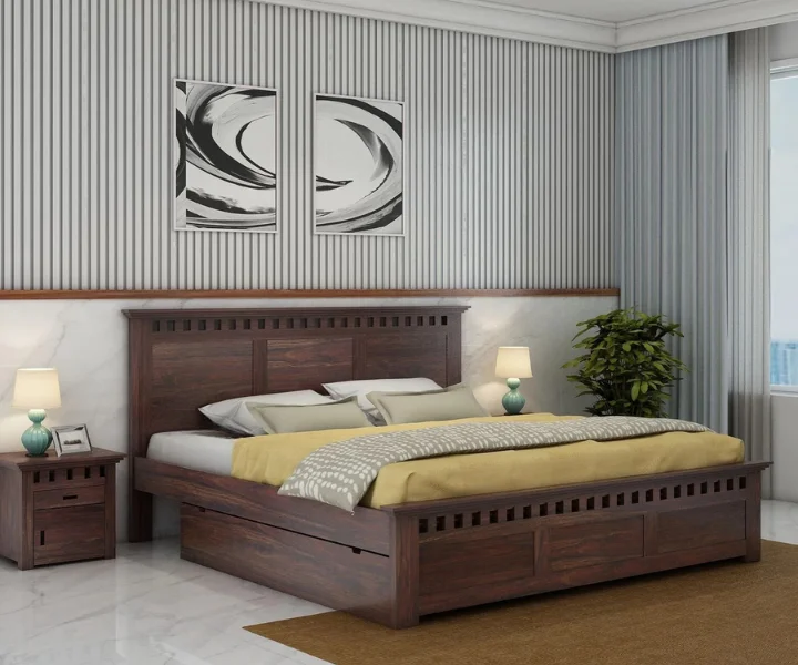 Latest Double Bed Designs with Box Storage : 2026 Guide