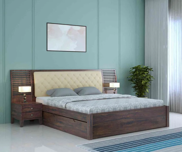 Latest Wood Bed Designs & Wooden Bed Designs for Bedrooms