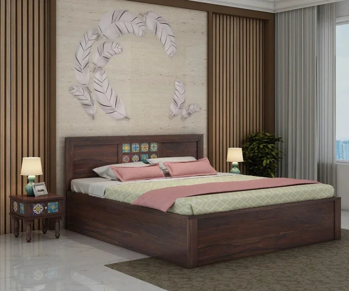 Latest Wood Bed Designs & Wooden Bed Designs for Bedrooms