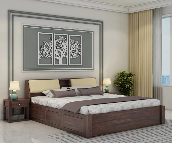 Latest Wood Bed Designs & Wooden Bed Designs for Bedrooms